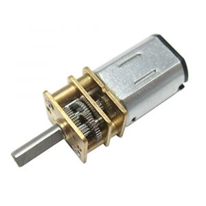N20 Mini Moteur DC 12V 80rpm longueur d'arbre 10mm moteur pour cam&eacute;ra &eacute;lectronique de verrouillage de porte - Neuf