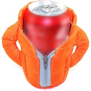 Refroidisseur De Bouteille (Orange) Veste Isotherme Pour Canettes De 355 Ml Sac De Glace Refroidisseur De Vin Refroidisseur Manteaux De Bière Créatifs - Neuf
