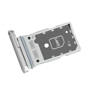 Tiroir carte Dual nano SIM pour Galaxy S23 et S23 Plus Pi&egrave;ce Original Samsung Vert p&acirc;le - Neuf