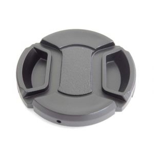 vhbw Bouchon d'objectif 43 mm compatible avec Tamron 14 mm 2.8 SP AF ASL IF appareil photo - plastique noir, poign&eacute;e interne - Neuf