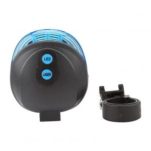 V&eacute;lo &Eacute;tanche 2 Faisceau Laser 5 Led Cyclisme Arri&egrave;re Avertissement Lumi&egrave;re De Cyclisme Nocturne (Bleu) - Neuf