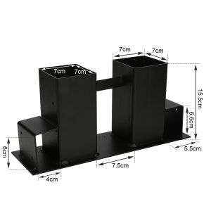 Range Buche 33.5x10x15cm Aides &Agrave; L&iquest;Empilage Du Bois De Chauffage Construisez Vous-M&ecirc;me Votre Range-B&ucirc;ches Rack Stockage Abri De - Neuf