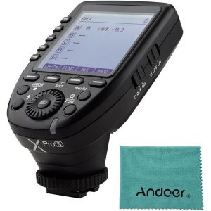 MEVRONISSHOP-Godox Xpro-S TTL Flash Trigger Support TTL Autoflash 1 / 8000s HSS Large LCD 5 Boutons de groupe 11 pour Sony a7 II a77 a99 ILCE-6000L a9 A7R A7RII a350 DSC-RX10 - Neuf