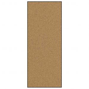 Tapis D'entr&eacute;e Rectangulaire Moderne 120 X 300 Cm Antid&eacute;rapant Int&eacute;rieur Ext&eacute;rieur En Polyamide Cr&egrave;me Helloshop26 02_0057956 - Neuf