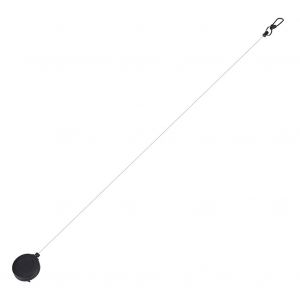 Retracteur Facile A Atteindre, Bouchon Pour Peche, Voyage, Randonnee, Noir - Neuf