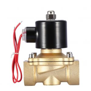 DN25 1" électrovanne électrique en laiton bidirectionnelle normalement fermée 220VAC - Neuf