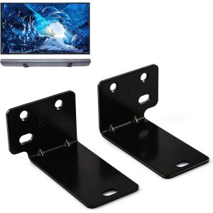 Universal Wall Mount Avec Mat&eacute;riel Kit Support Sound Bar Support Compatible La Plupart Des Barres De Son Syst&egrave;me Home Cin&eacute;ma Supports De Montage Mural-Noir - Neuf