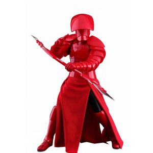 Figurine Hot Toys Mms454 - Star Wars : The Last Jedi - Praetorian Guard With Double Blade - Neuf
