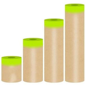 Papier de masquage pr&eacute;-coll&eacute; pour la peintureRuban adh&eacute;sif et papier de peintre,peinture automobile,maison D - Neuf