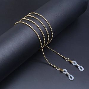 Cha&icirc;ne De Lunettes En Perles Pour Femmes, Cha&icirc;ne De Lunettes D'&eacute;t&eacute;, Marguerite, Fleur, Pendentif, Masque, Sangle, Collier Fait &Agrave; La Main, Lani&egrave;re De Lunettes De Soleil--01 Gold Color - Neuf