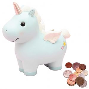 Tirelire En Resine Pour Enfants, Motif Dessin Anime, Cadeau D'anniversaire - Neuf