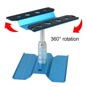 Plate-Forme De Support De Station De R&eacute;paration M&eacute;tallique Pour Car_Red &Agrave; Distance 1/8 1/10 1/16 - Neuf