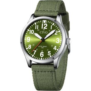 Eryi-Montres Homme Bracelet Imperméable Luxe Quartz Analogique Sport Militaire Minimalist Outdoor Simple Adolesct - Neuf