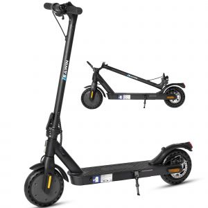 Trottinette &Eacute;lectrique Pliable 25km Autonomie,3 Modes De Vitesse,Pneus Anti-Crevaison 8,5 Pouces,Frein Double,App & Bluetooth - Neuf