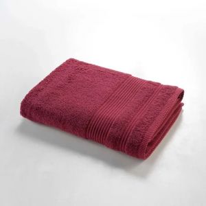 Serviette Ou Drap De Douche 70 X 130 Cm Tendresse Rouge - Neuf