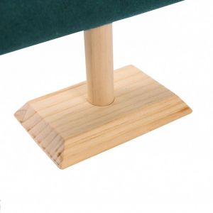 T Bar Bracelet Pr&eacute;sentoir Avec 1 Niveau Polyvalent Montrant Organisateur De Bijoux Pour Boutique Maison Cuir Noir - Neuf