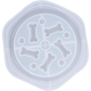 Moule En R&eacute;sine &Eacute;poxy, Moules En Silicone Pour Bols Pour Chiens, Bols De Nourriture Pour Chiens(Chien) - Neuf