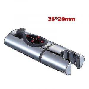 Support de pommeau de douche, support &agrave; ventouse pour douchette &agrave; main, fixation murale pour pommeau de douche, curseur de douche universel rempla&ccedil;able (yky416-25 mm) - Neuf