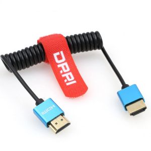 ERYI-Câble Spiralé Tressé 8K Hdmi Vers Hdmi 2.1 Ultra Haut Débit Pour Sony A7Iii A7S3 A7Rv Fx6, Z Cam E2 S6 - Neuf