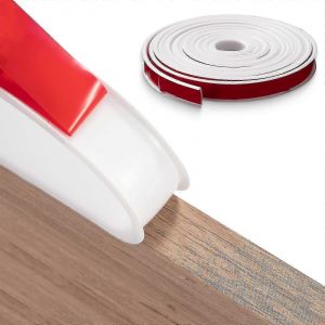 Ruban De Placage De Chants Flexible En Forme De U De 18 Mm X 5 M Pour Les Bords Des Meubles,Ruban De Garniture De Placage De Chants Auto-Adh&eacute;sif Pour R&eacute;parer Les Bords Des &Eacute;tag&egrave;res,Armoire,C - Neuf