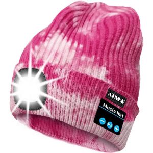 Led Bluetooth Bonnet Lumineux,Rechargeable Usb Rechargeable Musical Running Chapeau Ultra Lumineux 4 Led Lampe &Eacute;tanche Utilisation Lumi&egrave;re Pour Ski Randonn&eacute;e Camping V&eacute;lo.[F191] - Neuf