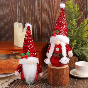 Mousseux Poup&eacute;e de No&euml;l Ornement de Vacances &agrave; l'Ambiance - Neuf