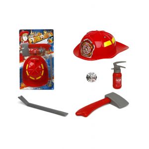 Set Pompier En Plastique Pour Enfant - Neuf