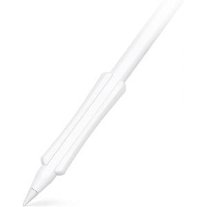 ERYI-Nimblegrip 2 Étui Ergonomique Double Face En Silicone De Qualité Supérieure, Fonctionne Avec Double Pression Et Chargement Sans Fil, Compatible Avec Apple Pencil Pro 2E Génération Et Usb-C (Blan - Neuf