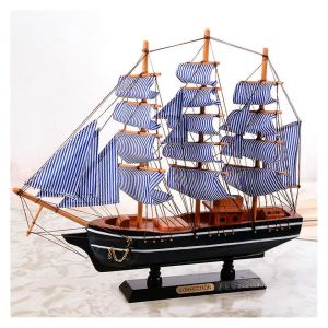 Maquette De Bateau Pirate En Bois Sculpte A La Main, Collection A Faire Soi-Meme (A) - Neuf