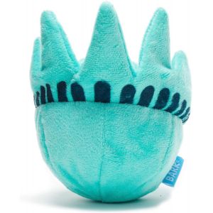 Teppc-Lady Liberty Ball Jouet Pour Chien 2 En 1 ¿ Jouet Couineur En Peluche Pour Grands Chiens | Liberty Ball ¿ Taille L - Neuf