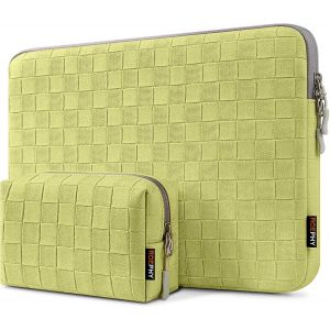 Housse De Protection 16 Pouces Imperm&eacute;able Pour Ordinateur Portable - Compatible Macbook Pro 16"" M3/M2/M1, Dell Xps, Hp Pavilion/Envy, Lenovo Thinkpad - Vert[ZHB0657] - Neuf