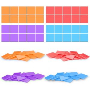 Mevronisshop-40 Pi&egrave;ces Diamant Cire, 2.5 X 2.5cm Diamond Painting Wax, 5d Diamant Peinture Colle Argile Pour Accessoires De Broderie - Neuf