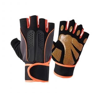 Gants De Fitness De Fitness, L'halt&eacute;rophilie, La Conception De Mitaines Pour Hommes Et Femmes, Rembourr&eacute;e, Antid&eacute;rapante, Support De Poignet, Taille M, Jaune - Neuf