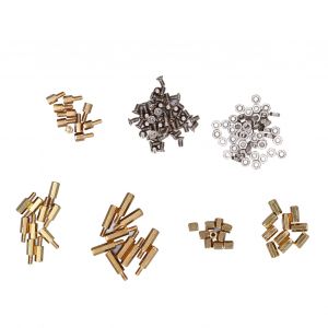 XYONG Lot de 150 ecrous a vis en laiton pour projets electroniques de bricolage et industrie de galvanoplastie M3 - Neuf