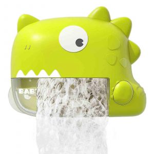 Jouet De Bain Dinosaure Rouge &iquest; Machine &Agrave; Bulles Automatique Avec Musique Et Lumi&egrave;res Pour Un Jeu Amusant &Agrave; L'heure Du Bain-Vert - Neuf