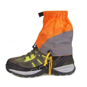 Paire De Guêtres De Marche Orange, Guêtres De Neige Imperméables Pour Chaussures, Guêtres Légères Pour La Course À Pied - Neuf