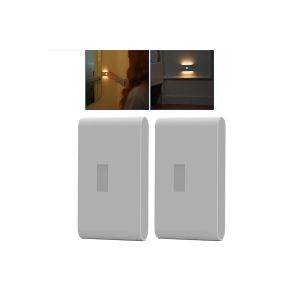 Lot De 2 Veilleuses Magn&eacute;tiques Rechargeables &Agrave; D&eacute;tecteur De Mouvement Pour Mur - Neuf