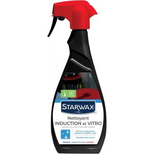 KALANKA-Nettoyant Quotidien pour Vitroc&eacute;ramique et Induction - 500ml -Id&eacute;al pour Nettoyer les Plaques en Vitroc&eacute;ramique et Enduction - Le Support Brillant - Sans Trace - Neuf