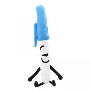 Peluche Gaibosi Anime Battle for Dream Island BFDI, poupee en peluche, feu, fleur, feuille, chiffres X, cadeau de Noel educatif - Neuf