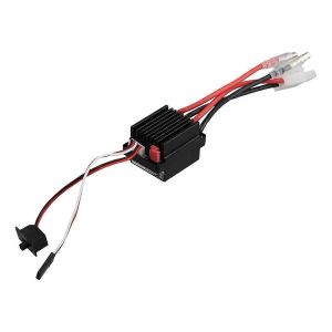 320A ESC Brushed Forward Reverse R&eacute;gulateur de vitesse &eacute;lectrique avec frein Support &eacute;tanche Batterie 2-3S pour bateau de voiture RC - Neuf
