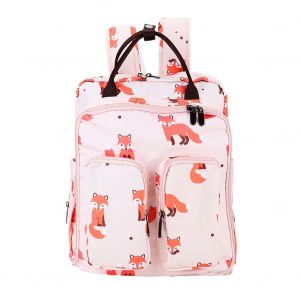 Sac A Dos Momie Impermeable A Imprime Dessin Anime, Sac A Bandouliere Multifonctionnel Pour Couches De Bebe (#2) - Neuf