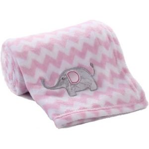 Tianyi-Jolie Couverture En Peluche Soyeuse Pour B&eacute;b&eacute; - Pour Filles Et Nourrissons - Pour L'&eacute;t&eacute; Et Le Printemps - &Eacute;l&eacute;phant Rose - 75cmx100cm - Neuf