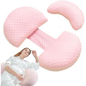 Oreiller De Maternit&eacute; Pour Femme Enceinte | Oreiller De Soutien Lombaire Doux Et Amovible | Oreiller Respirant Pour Femme Enceinte En Forme De U Pour Soutien Du Corps - Neuf