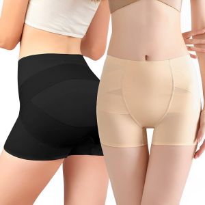 Culotte De Contr&ocirc;le Du Ventre Pour Femme, Lot De 2 Culotte Respirante Taille Haute, Sous-V&ecirc;tement Amincissant Extensible Sans Couture, Culotte Gainante Confortable Pour Les Leggings De Sport, Le Yoga - Neuf