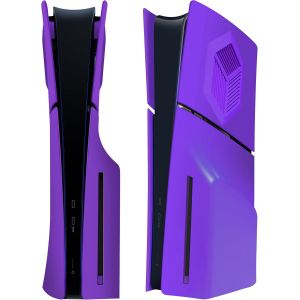 Fa&ccedil;ades Pour Ps5 Slim Accessoires Avec &Eacute;vents De Refroidissement, Replacement Case Cover For Ps5 Slim Disc Edition 4 Cover Plates, Anti-Scratch Dustproof Skin Abs Plates - Neuf