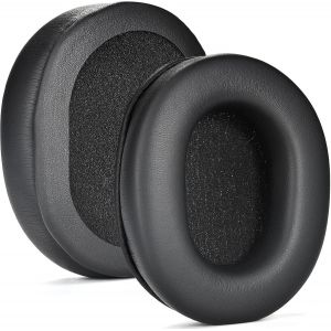 KAL-Coussinets M50X De Remplacement Compatibles Avec Ath-M50X / M50Xbt / M50Xbt2 / M50Xsts / M50Rd / M40X / M30X / M20X / M20Xbt / Msr7 / Sx1 U2013 Cuir Souple Protein&eacute; (Noir) - Neuf