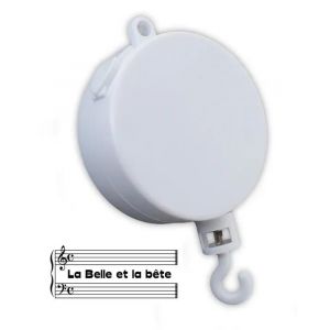 La Belle et la bête - duo (Disney) - Boîte à musique / mécanisme musical pour mobile - Neuf