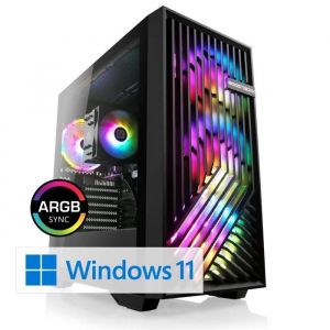 PC de jeu - CSL Computer - M10930H - AMD Ryzen 5 7600 - 16 Go RAM - 500 Go SSD - Neuf