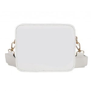 Mode Lettre de l'Impression des Femmes PU Cuir Sac &agrave; main Carr&eacute; Unique-Sac &agrave; Bandouli&egrave;re pour une Utilisation Quotidienne, Design &Eacute;l&eacute;gant, Polyvalent Options de Couleur - Neuf