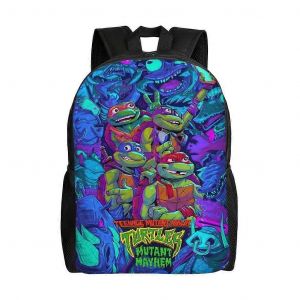 Sac d'école Tortues Ninja, sac à dos de dessin animé, sac tendance pour garçons, sac d'école, sac à dos de voyage-XTYD8282 - Neuf